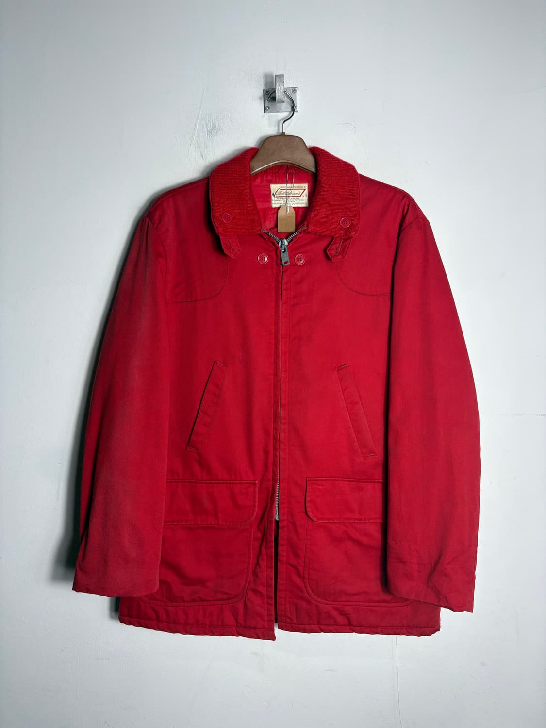 Sears ted  williams 시어스 60s 레드 헌팅자켓 상품이미지1