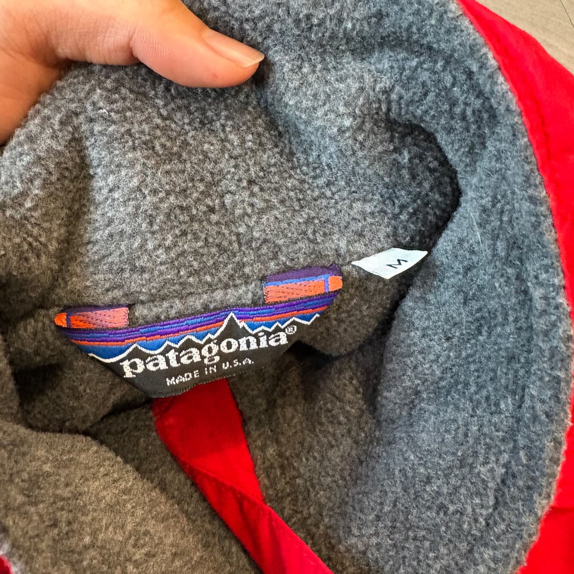 80s patagonia 80년대 생산 파타고니아 쉘드 베스트 자켓 상품이미지5