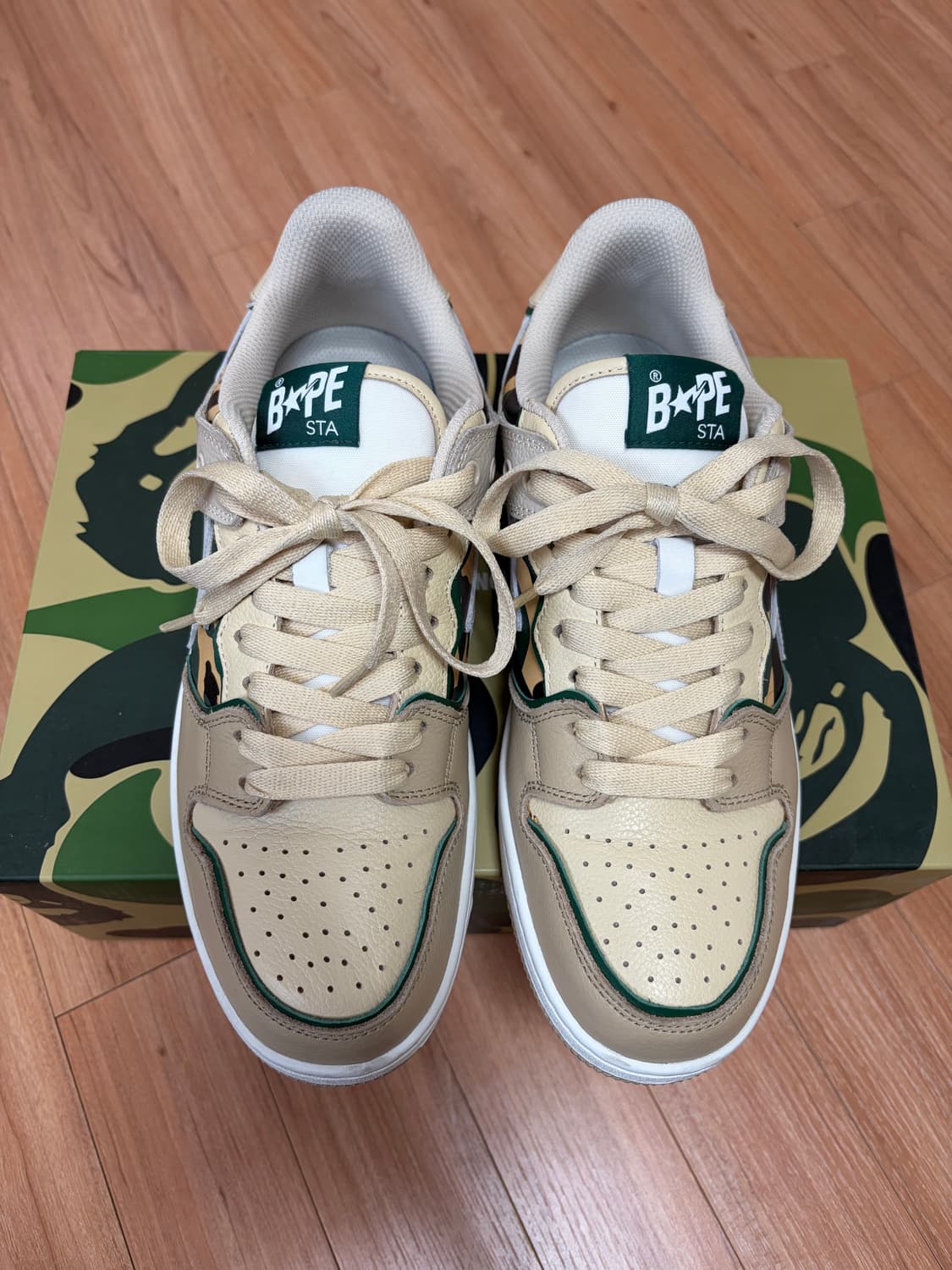 [280] 베이프 SK8 스타 베이지 상품이미지2