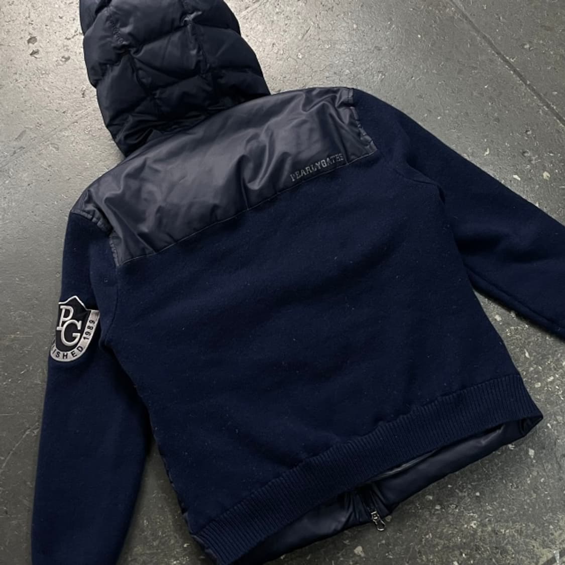 100 파리게이츠 방풍 니트 패딩 상품이미지6