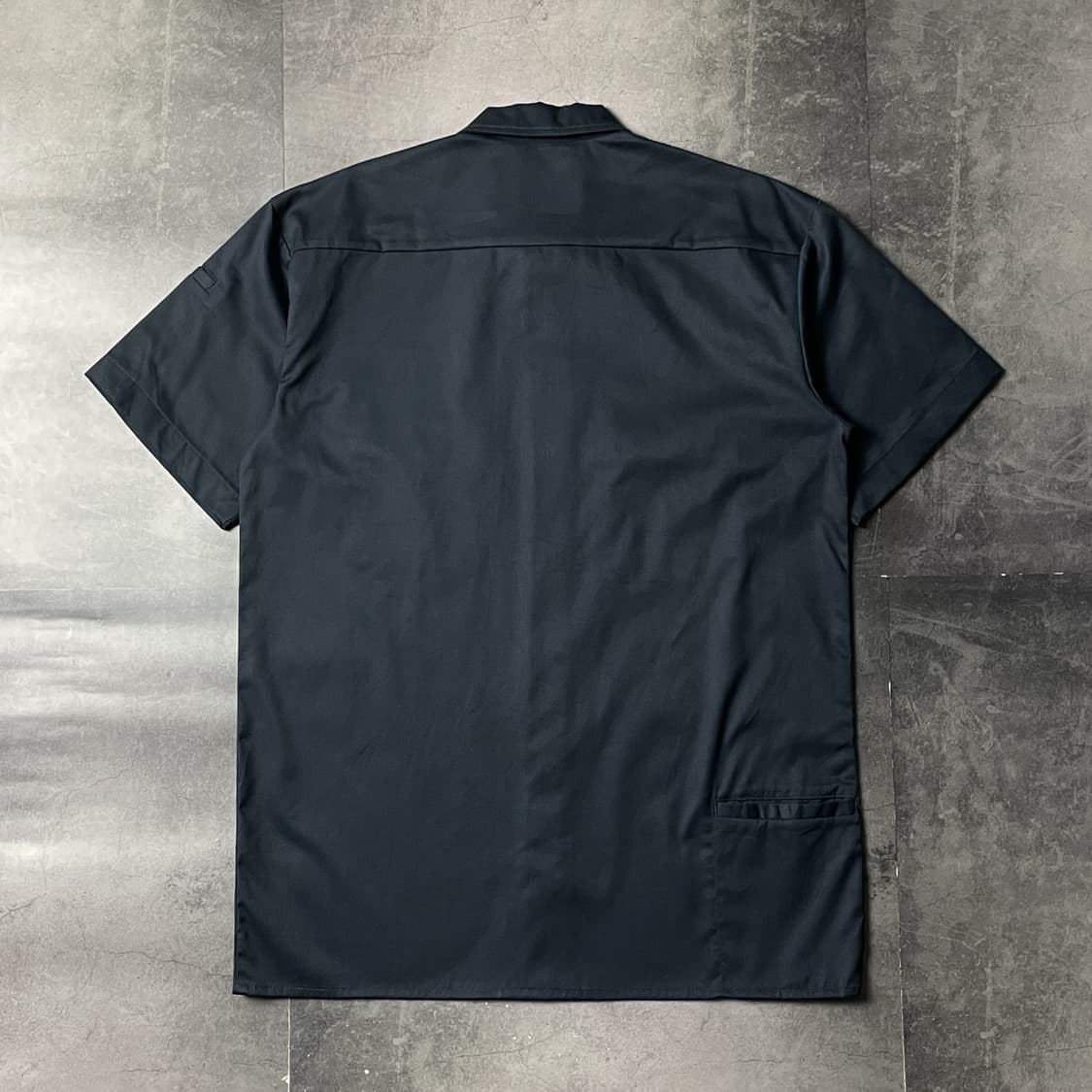 DICKIES 디키즈 빈티지 네이비 플랩포켓 반팔 워크 셔츠 A01009 상품이미지6