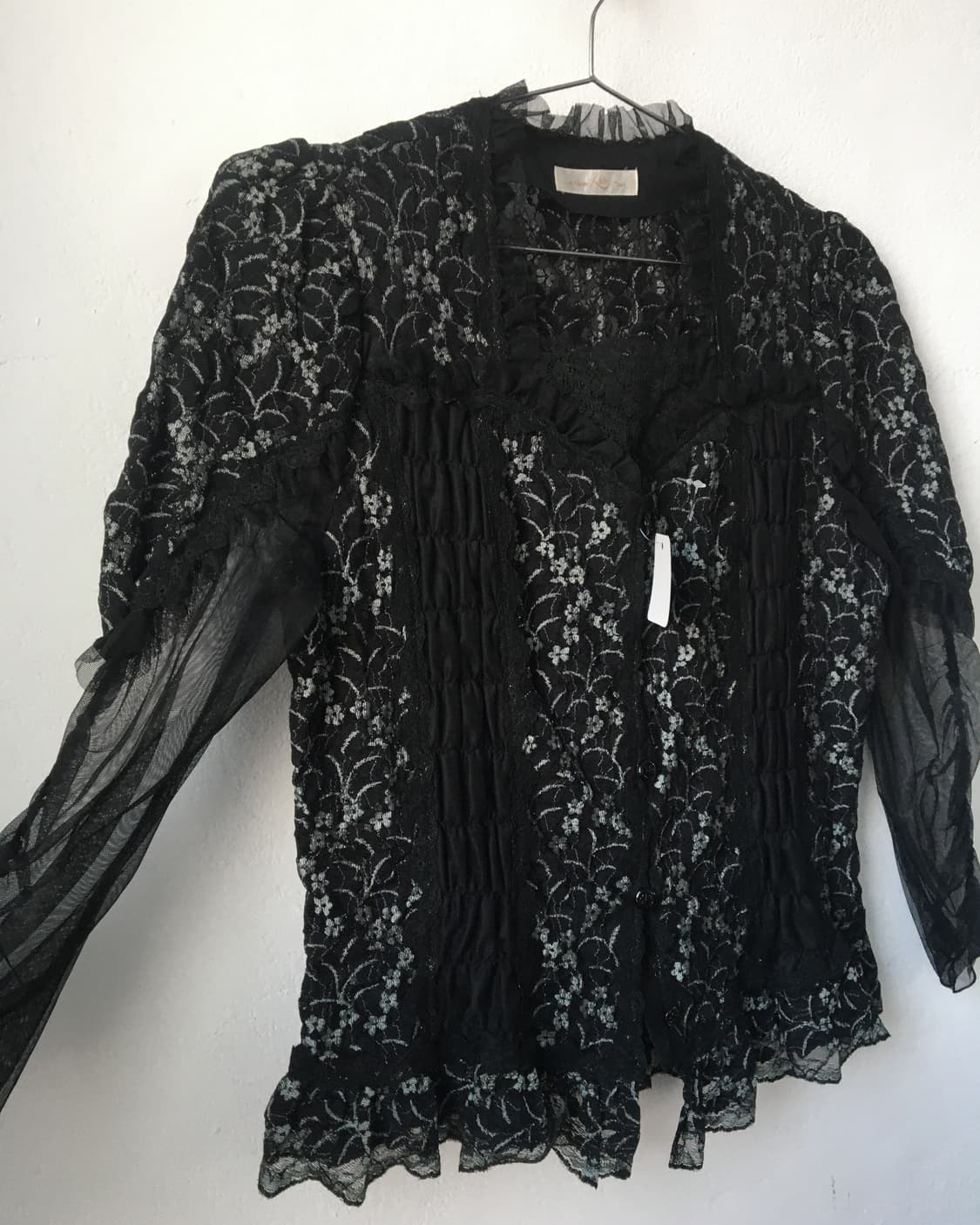 Lace blouse jacket 상품이미지3