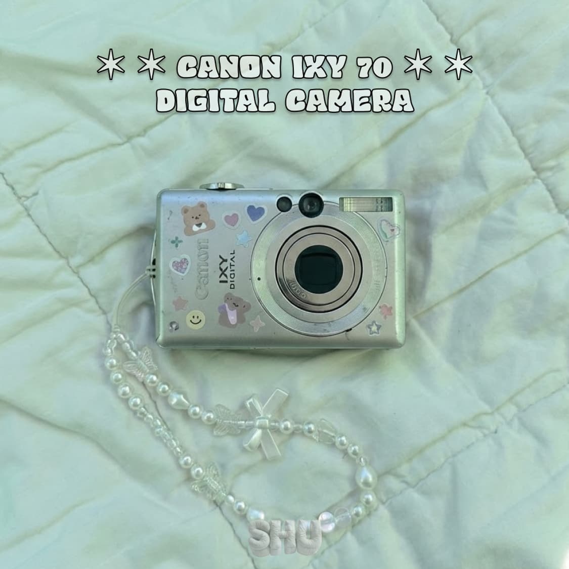 캐논 익시 70(익서스 60) 빈티지 디카 디지털카메라 실버  상품이미지1