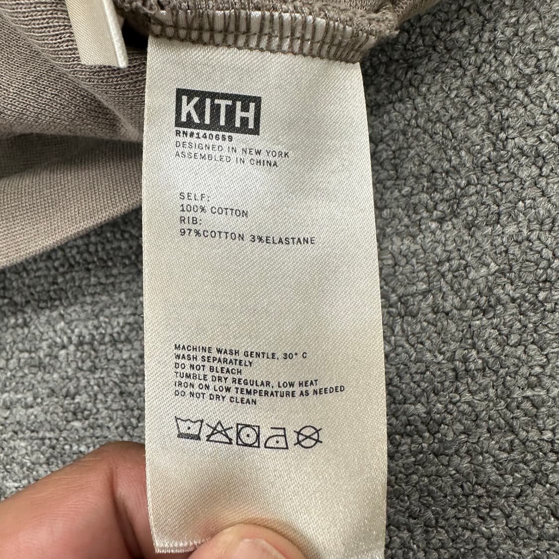 키스 KITH 피그먼트 후드티 상품이미지5