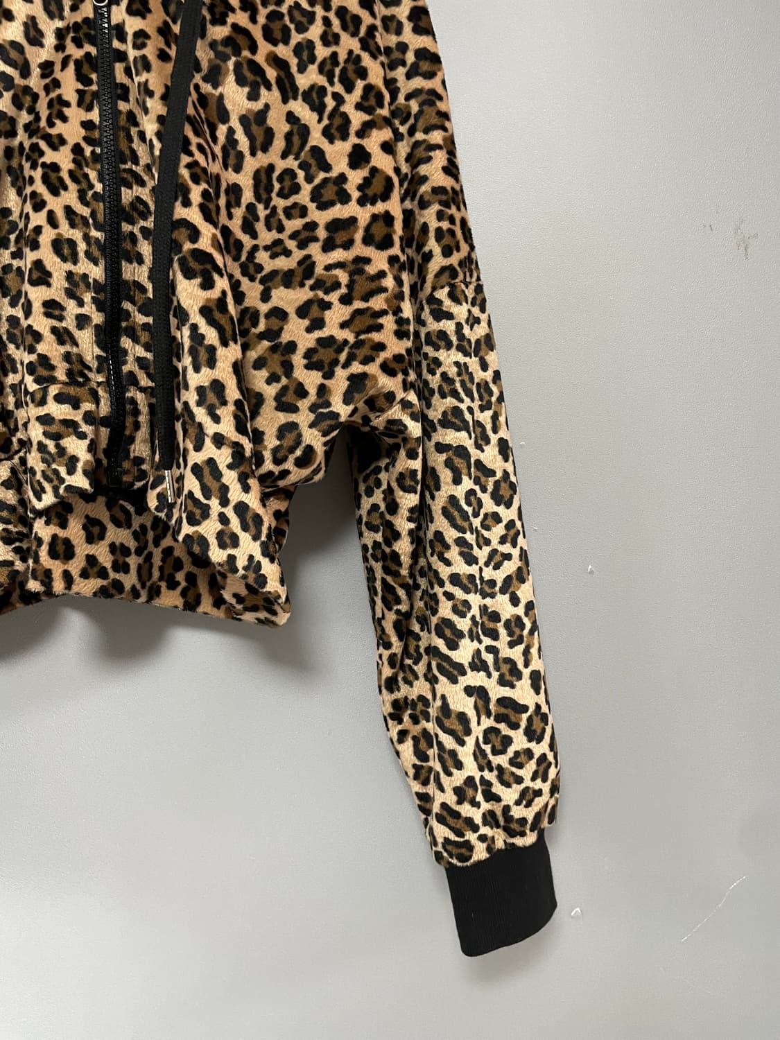 Leopard crop hood 상품이미지6