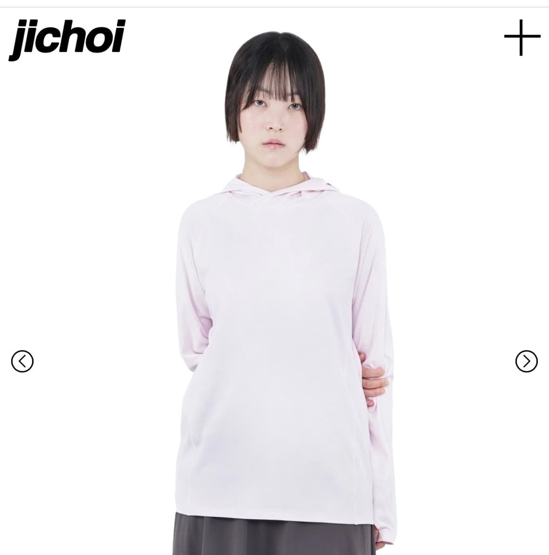 지초이 컴포트 25-003 HOODED LONG SLEEVE 상품이미지1