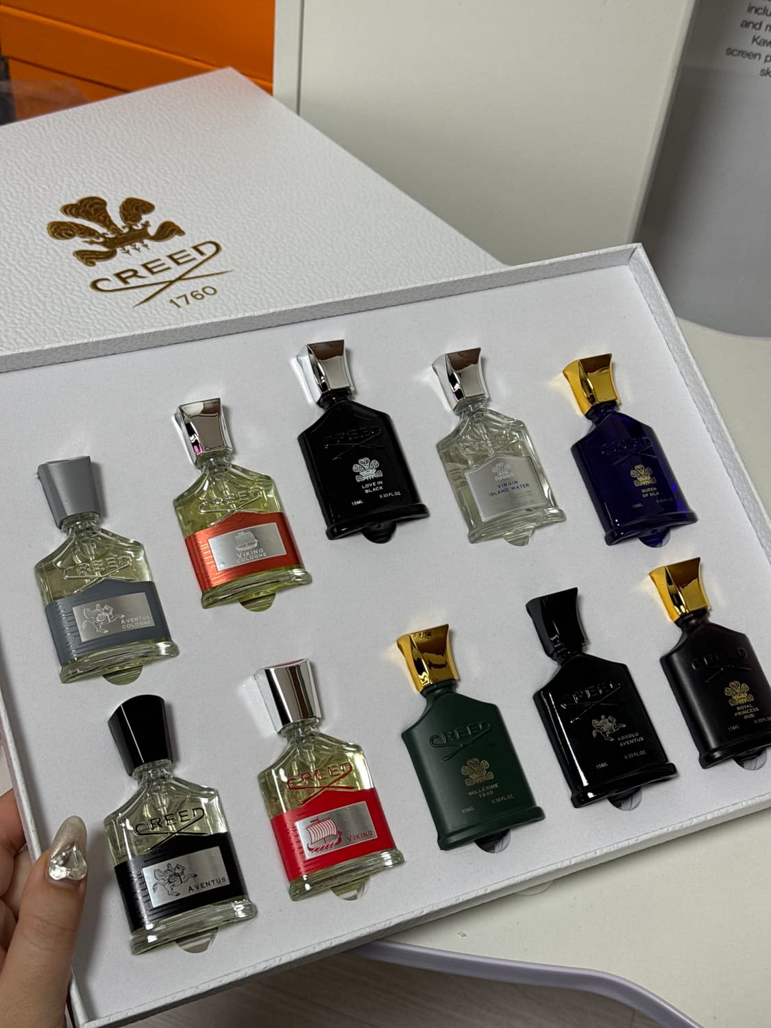 (새상품) 크리드 미니어처향수 15ml x 10종세트 화이트에디션 상품이미지2