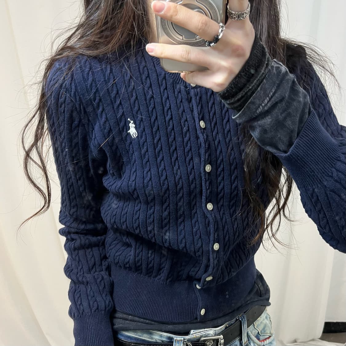 Polo Knit Cardigan 상품이미지2