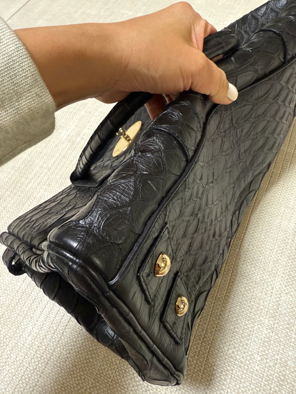 멀버리 베이스워터 파이톤 상품이미지7