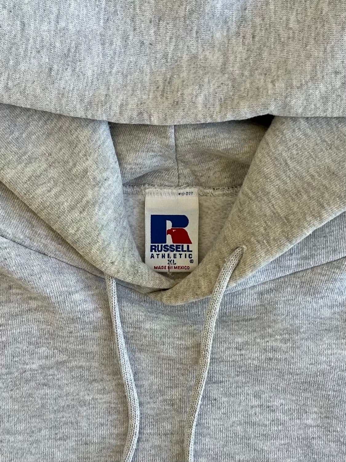 90s 빈티지 러셀 후드 밝은그레이 XL 상품이미지5