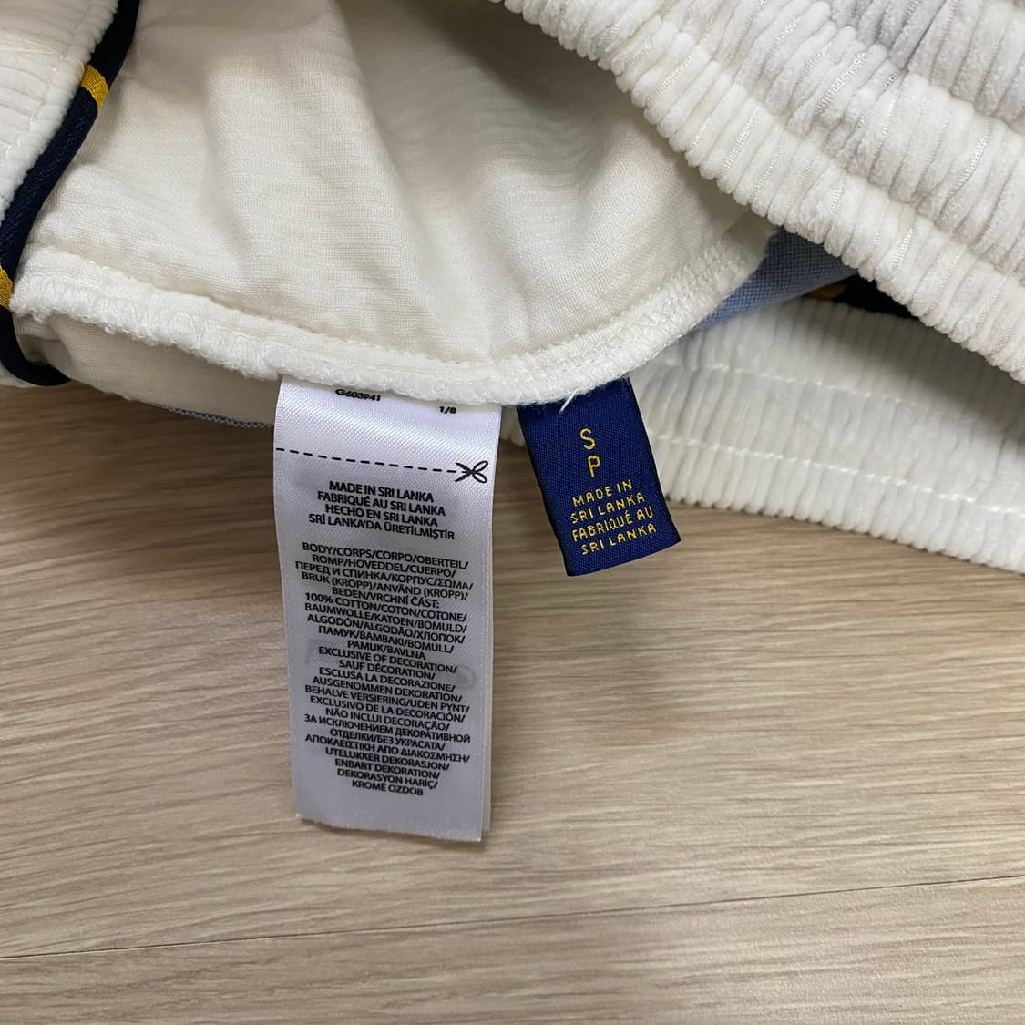 [ S ] 폴로 랄프로렌 6인치 코듀로이 프렙스터 상품이미지5