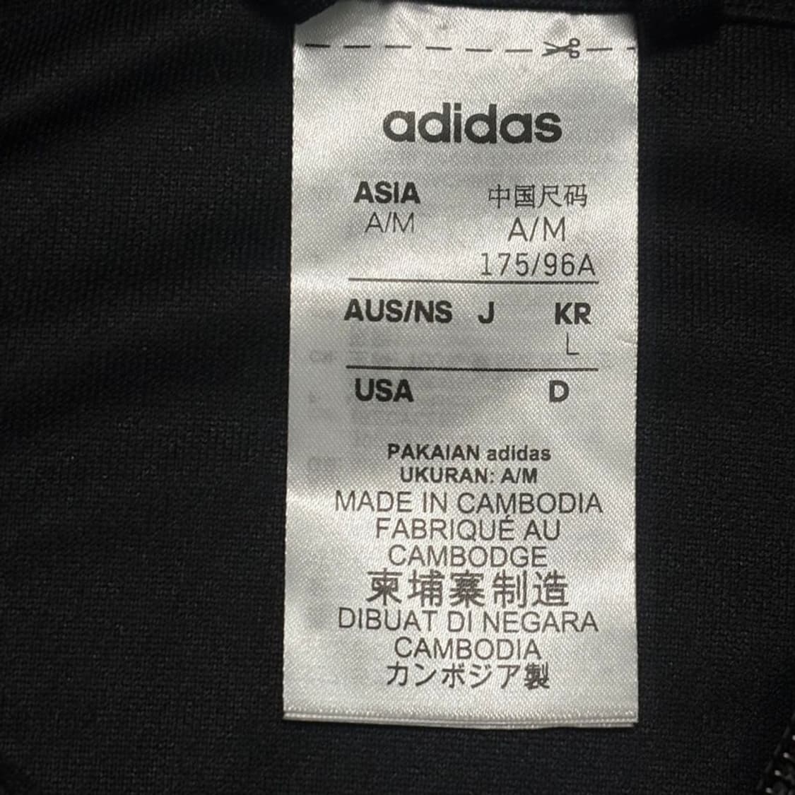 ADIDAS 세레노 트랙탑 블랙 L 상품이미지5