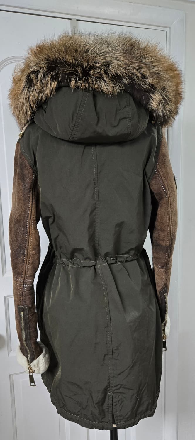 이태리 wild arctic 와일드 아틱 시어링배색 파카 상품이미지4