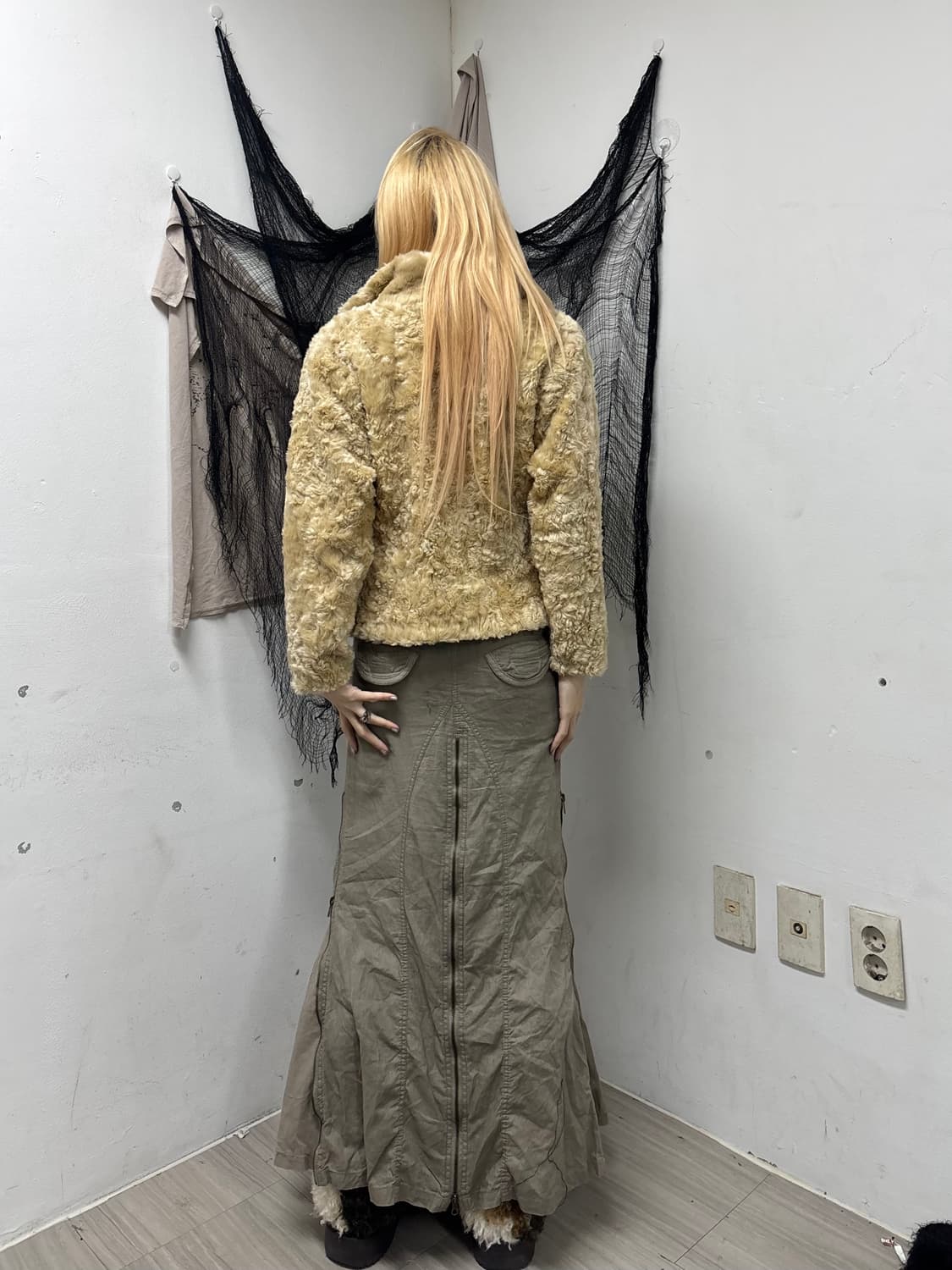 Y2K fleece Zip Up 상품이미지2