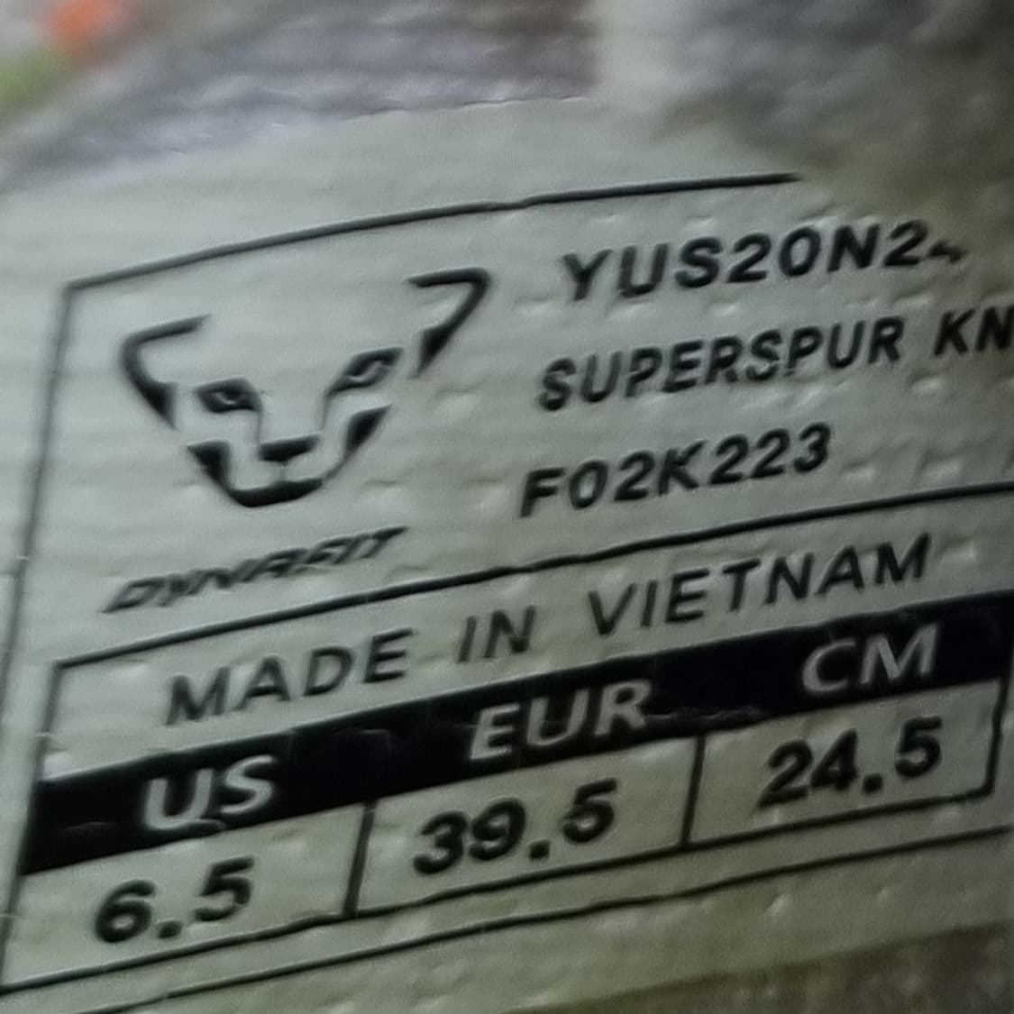 다이나핏 니트 여성 런닝화245 상품이미지6