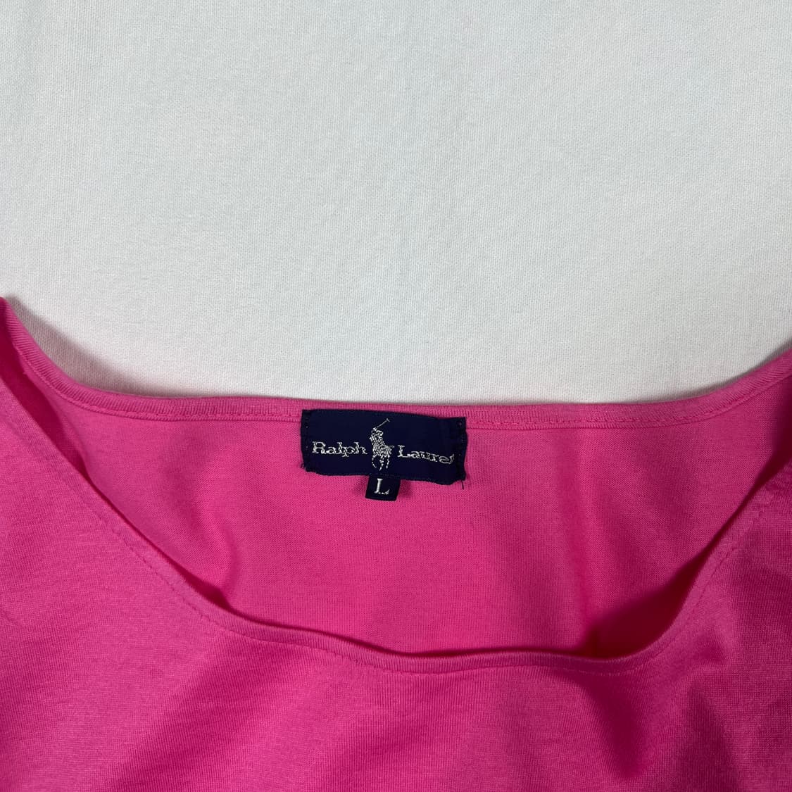 90’s 랄프로렌 ralph lauren 크레스트 로고 포켓 반팔티 상품이미지5