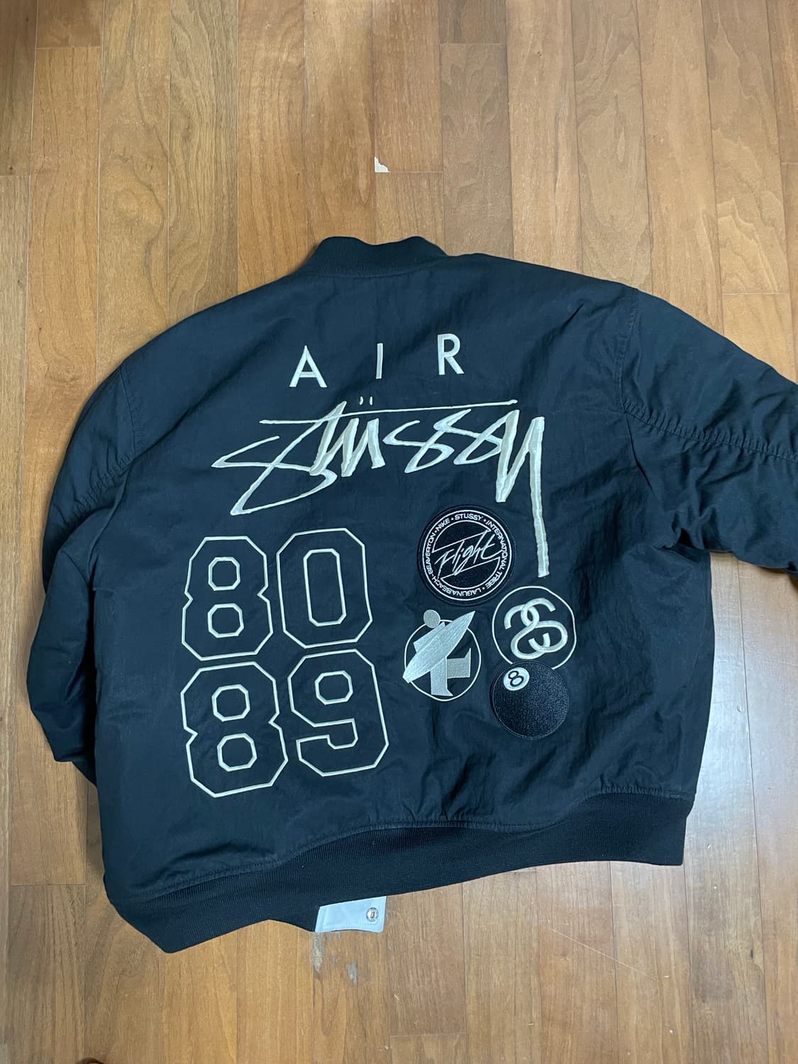 나이키x스투시 리버시블 자켓 블랙 m 상품이미지3