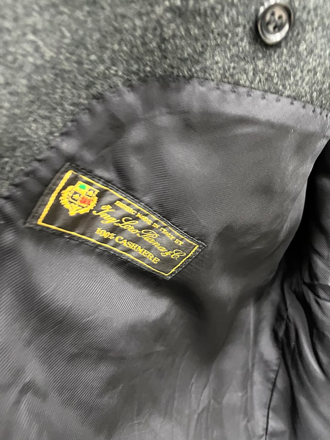 105) 로로피아나 원단 캐시미어 코트  상품이미지8