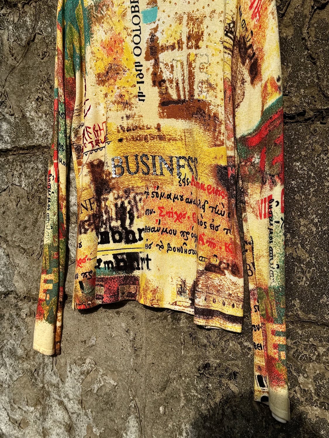 Abstract Print Long Sleeve 상품이미지8