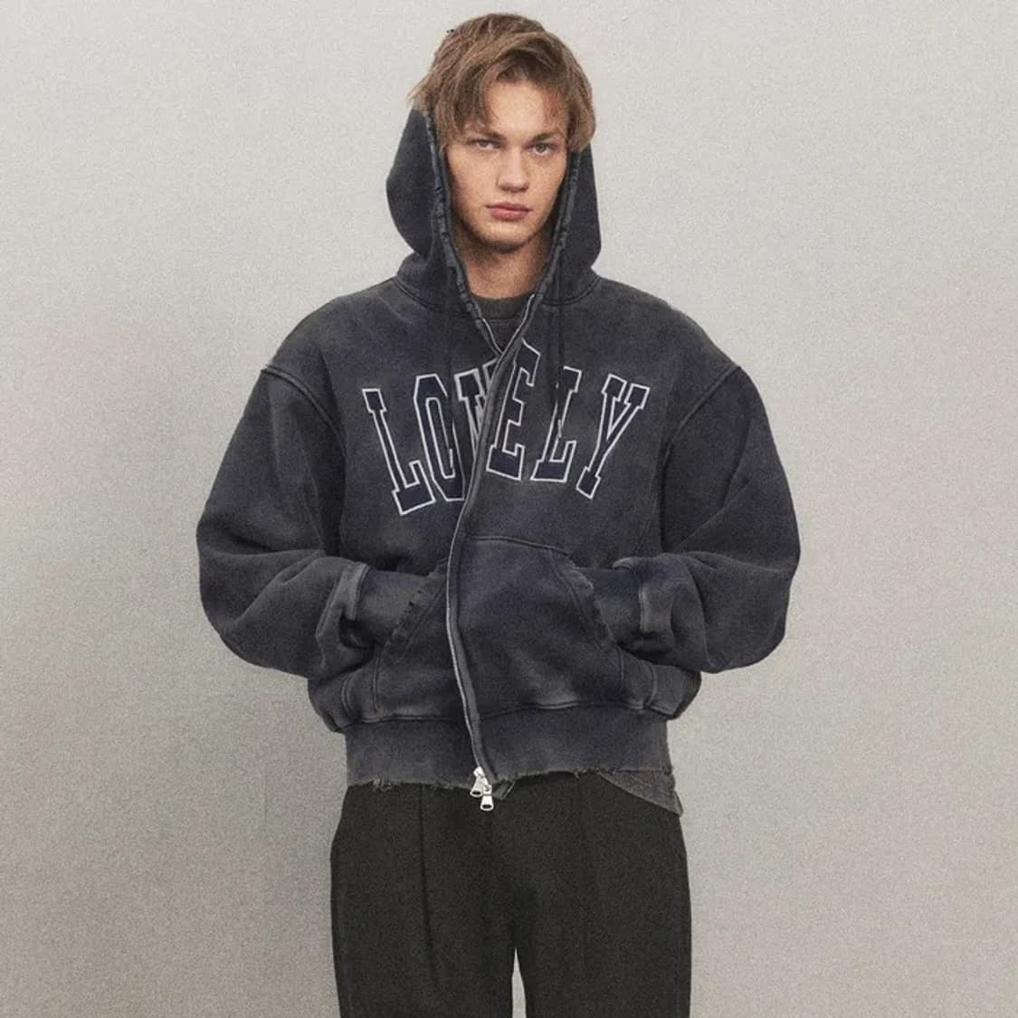 노앙 LOVELY 후드집업 상품이미지1