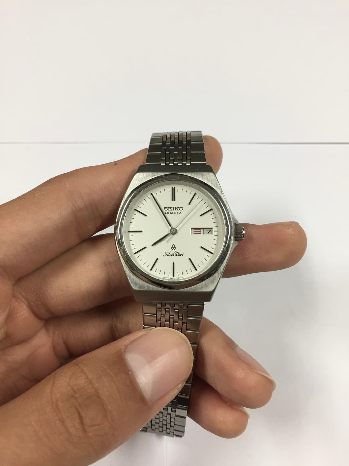 80s seiko silverwave quatz day-date 상품이미지5