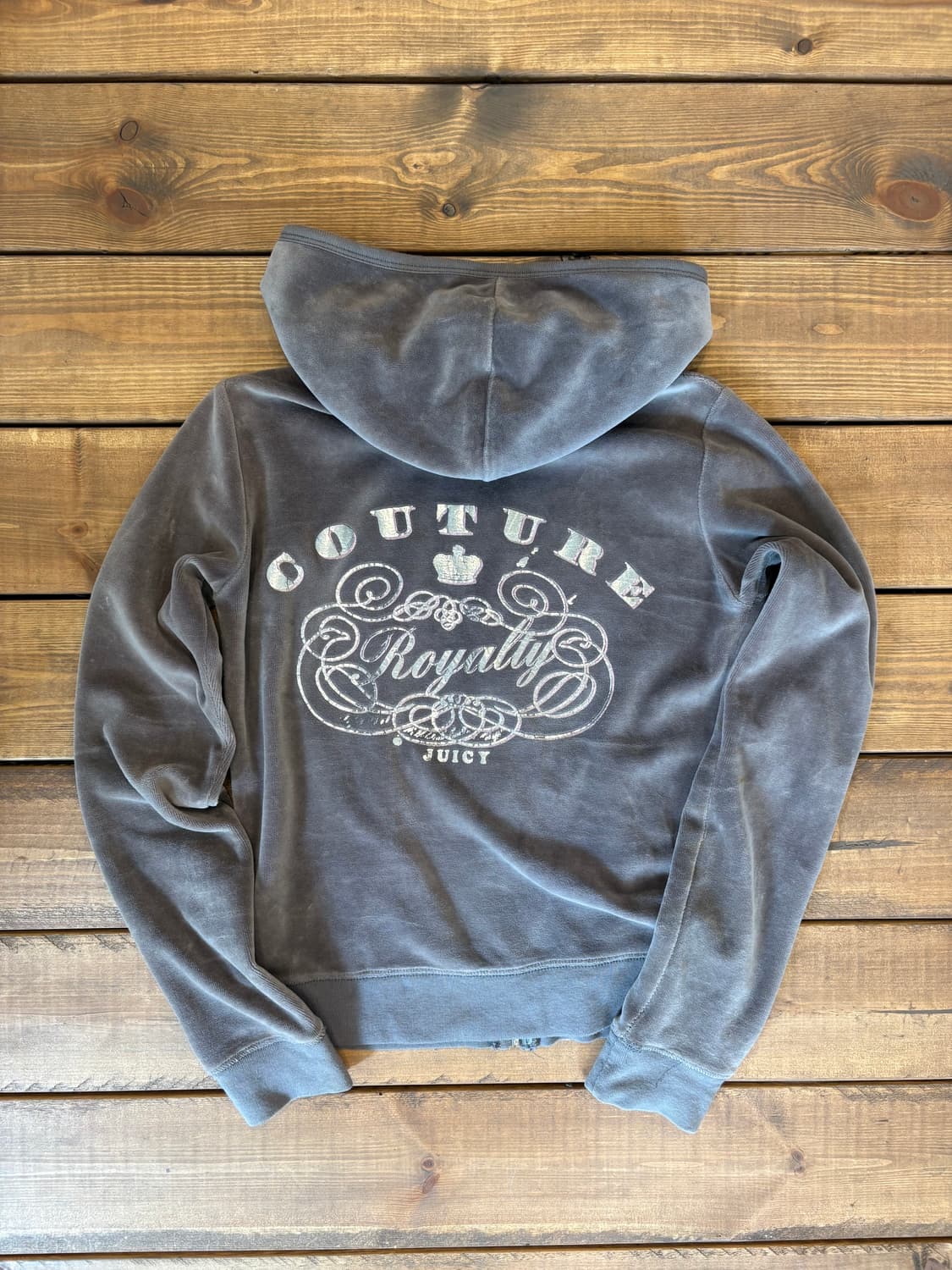 쥬시꾸띄르 모카 벨벳 후드집업 상품이미지5