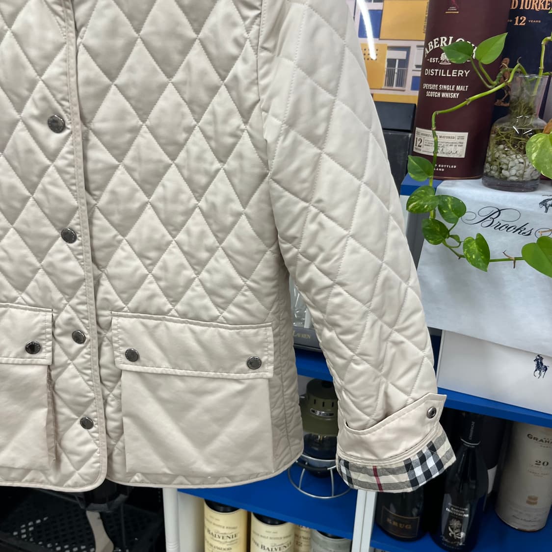 버버리 우먼 퀼팅 자켓 S 상품이미지3