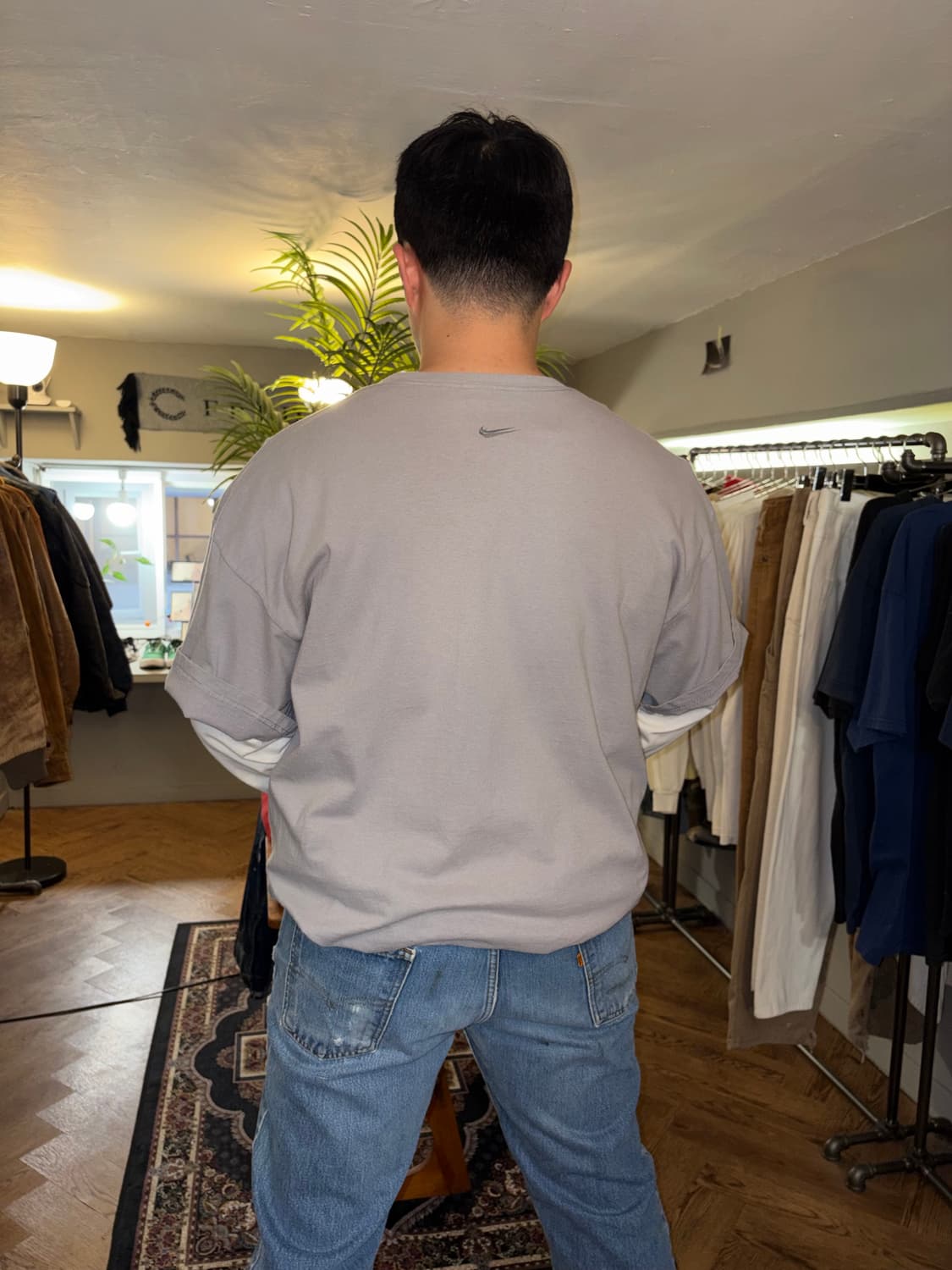 90’s Nike art swoosh logo print T-shirt  상품이미지6