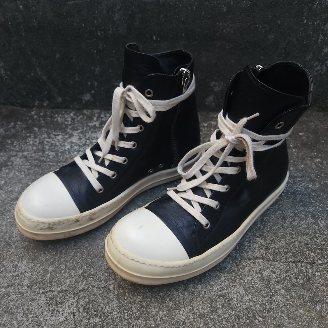 [39.5] 릭오웬스 2016ss 하이 라몬즈 (250~255) 상품이미지1