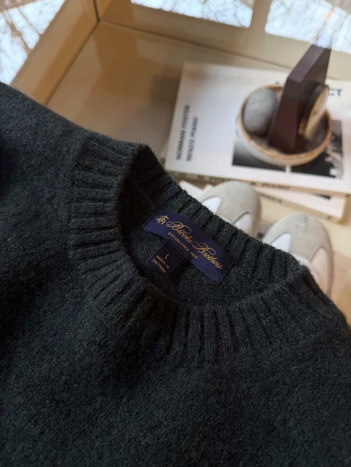 브룩스 브라더스 램스울 니트 슬림100 상품이미지6