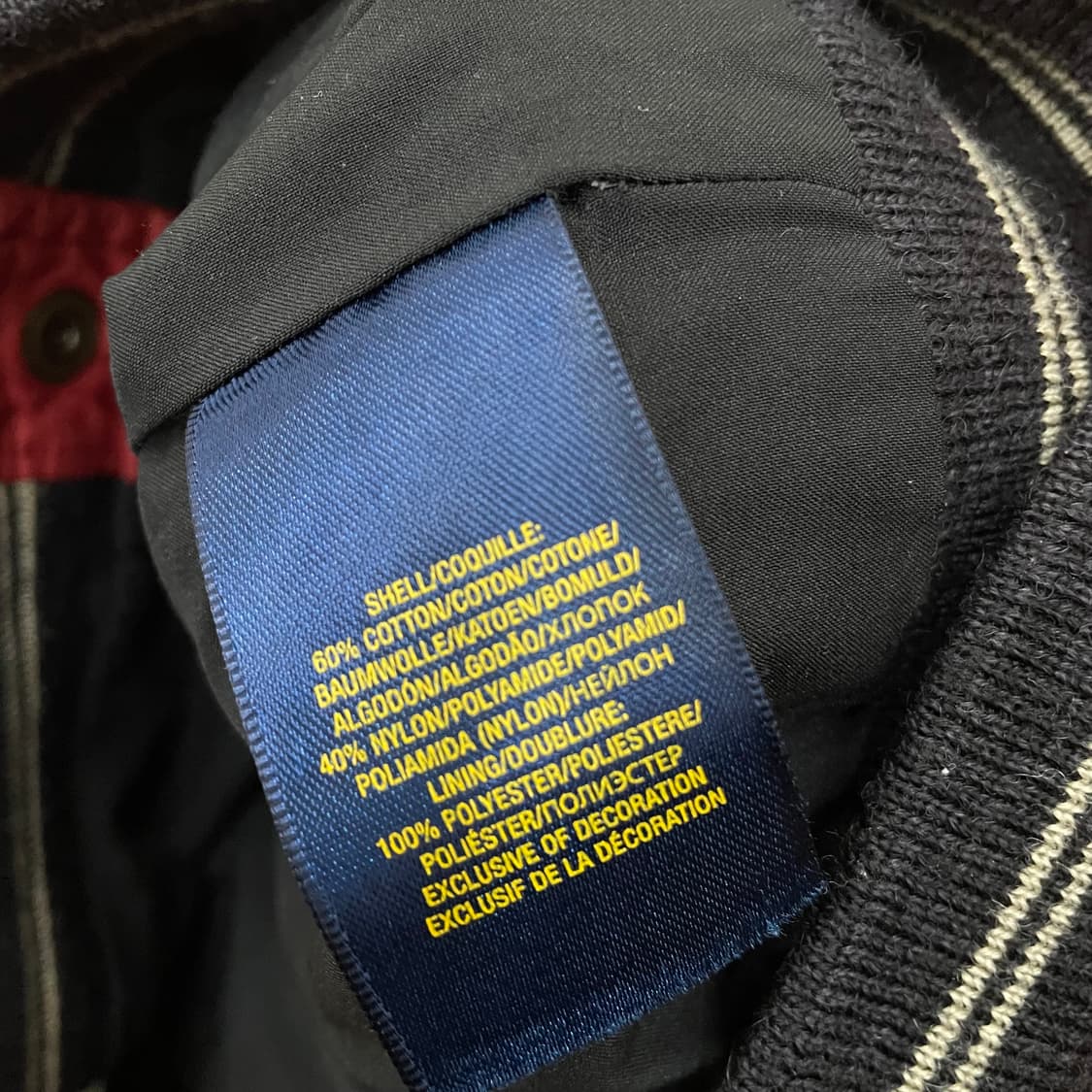 키즈S(7) 폴로 바시티 자켓 상품이미지4