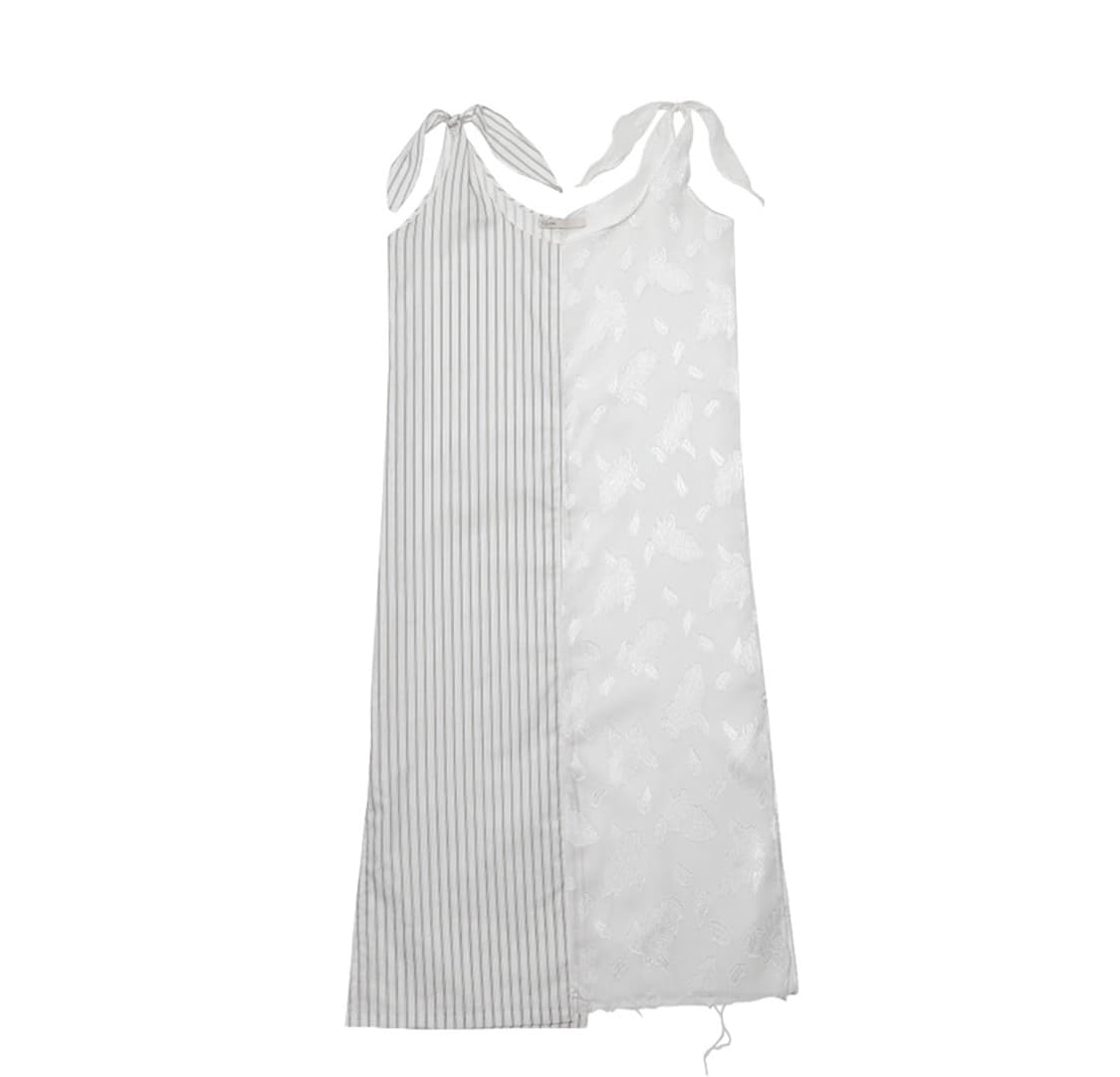 tiles 타일즈 half&half layering dress 상품이미지2