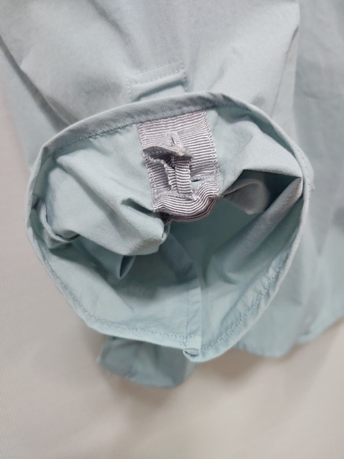 한섬 마인 셔링 소매 오픈 자켓 오버핏 여성 55~66 상품이미지5