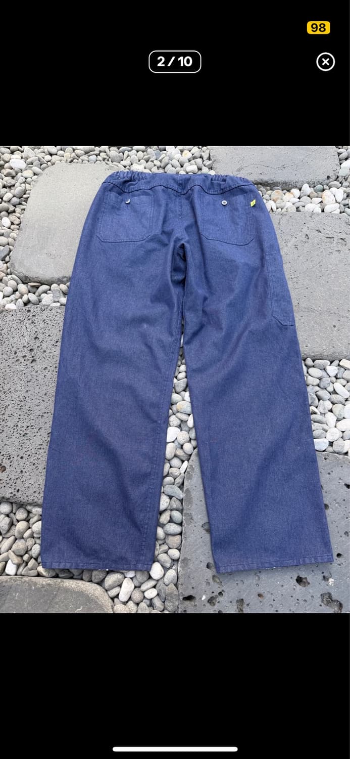 1990s LE CEDRE DENIM FRENCH I 렌치 와이드팬츠 상품이미지2