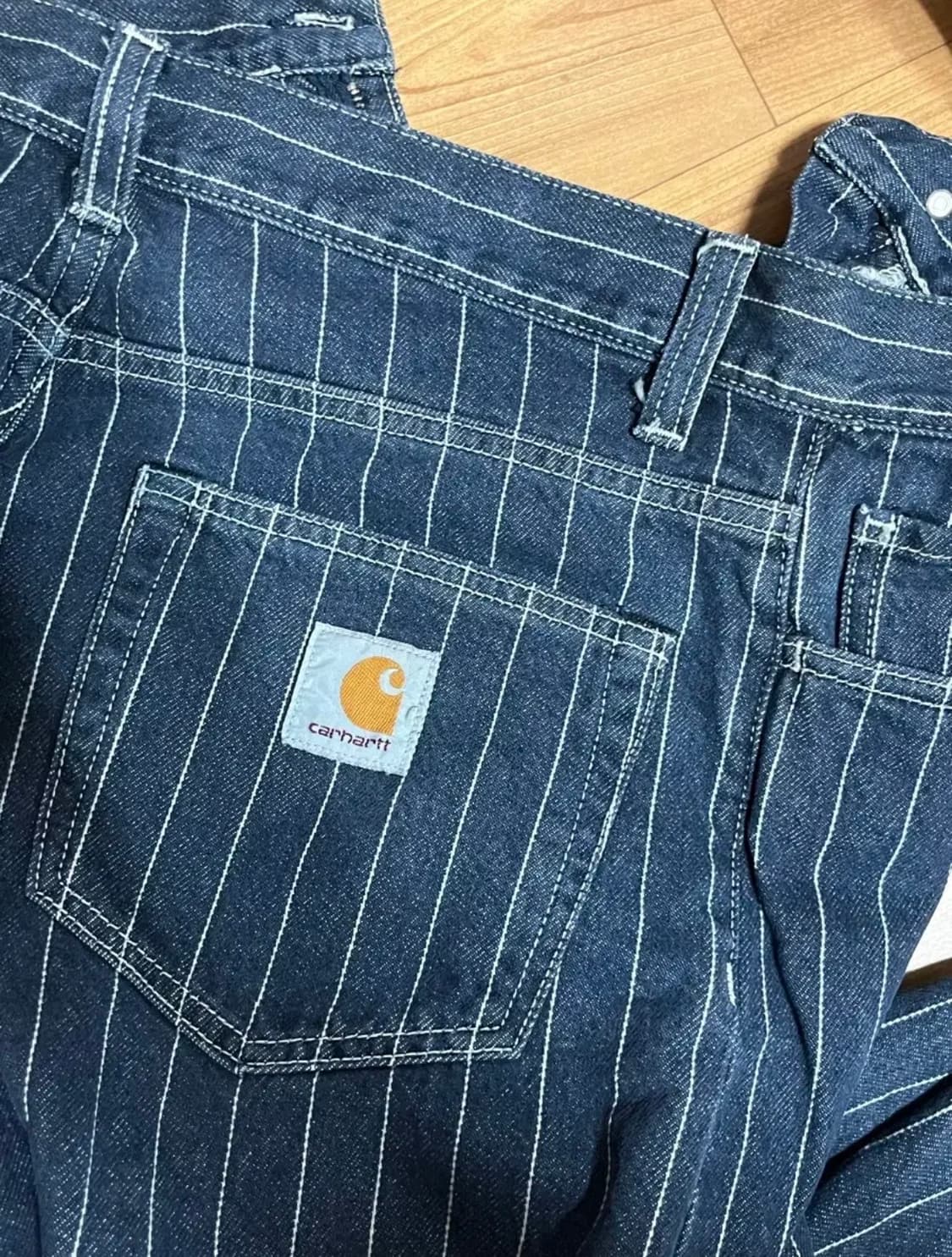 칼하트 오를리앙 스트라이프 데님팬츠 30 상품이미지3