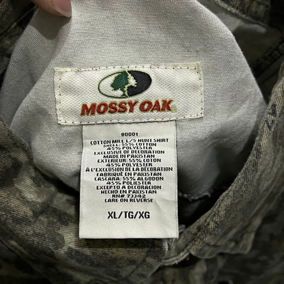  모시오크 카모 플라쥬 셔츠 y15298 상품이미지6