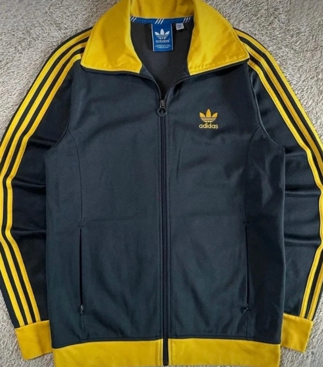 (희귀성 높음) 아디다스 딥그린 옐로우 유로파 트랙탑(져지) 상품이미지1