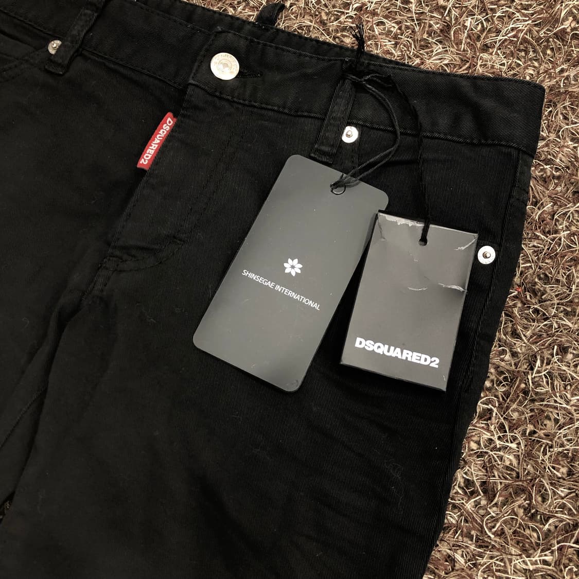 새상품 디스퀘어드 여성 블랙진 스키니진 데님 팬츠 상품이미지3