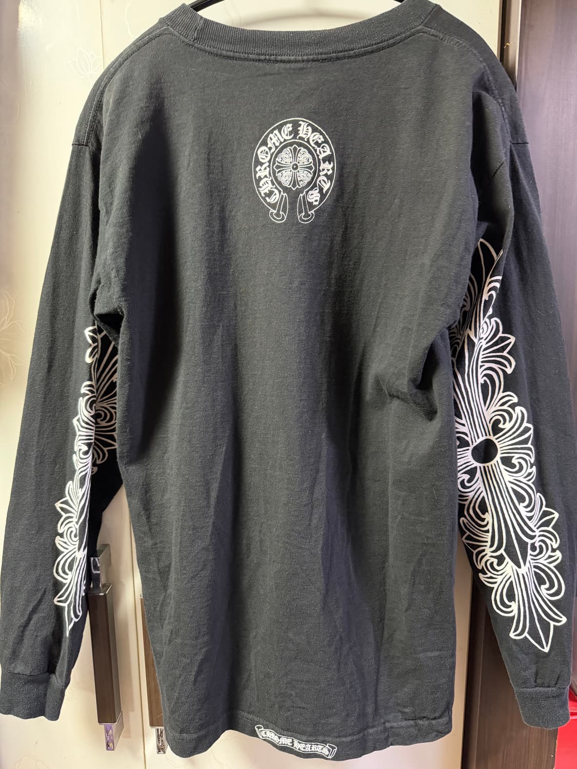 90's 크롬하츠 바인대거 플로랄 롱슬리브 상품이미지3