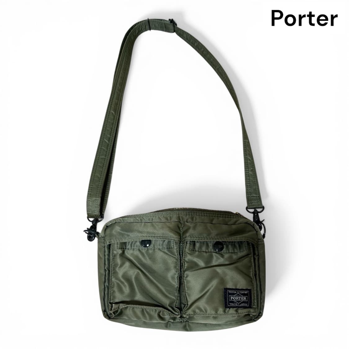 요시다포터 탱커 숄더백 세이지그린 (small size) 상품이미지1