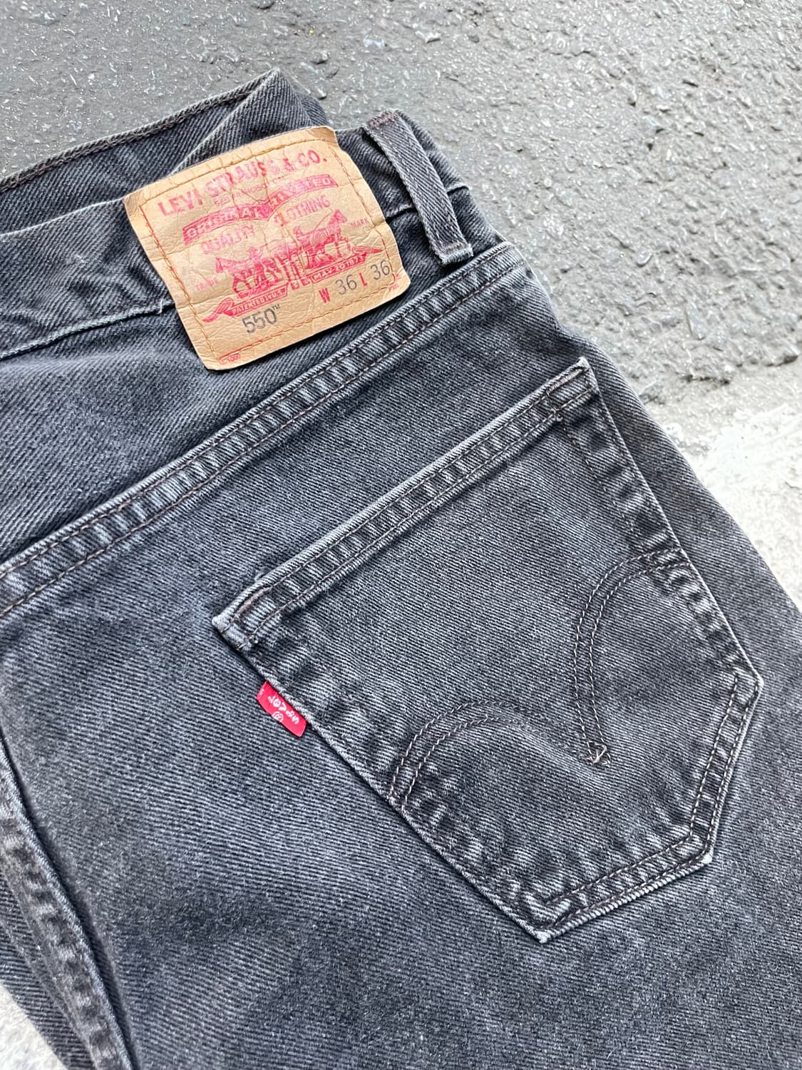 00s 리바이스550 그레이진 (36x36) 상품이미지2
