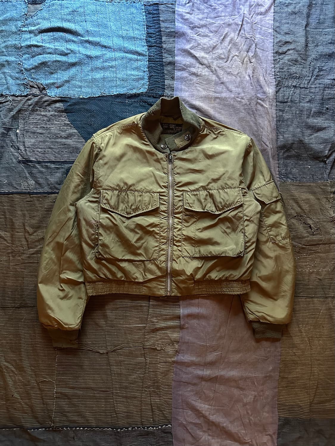 60s USN B타입 G-8 Wep 빈티지 밀리터리 웹 자켓 (버즈릭슨) 상품이미지1