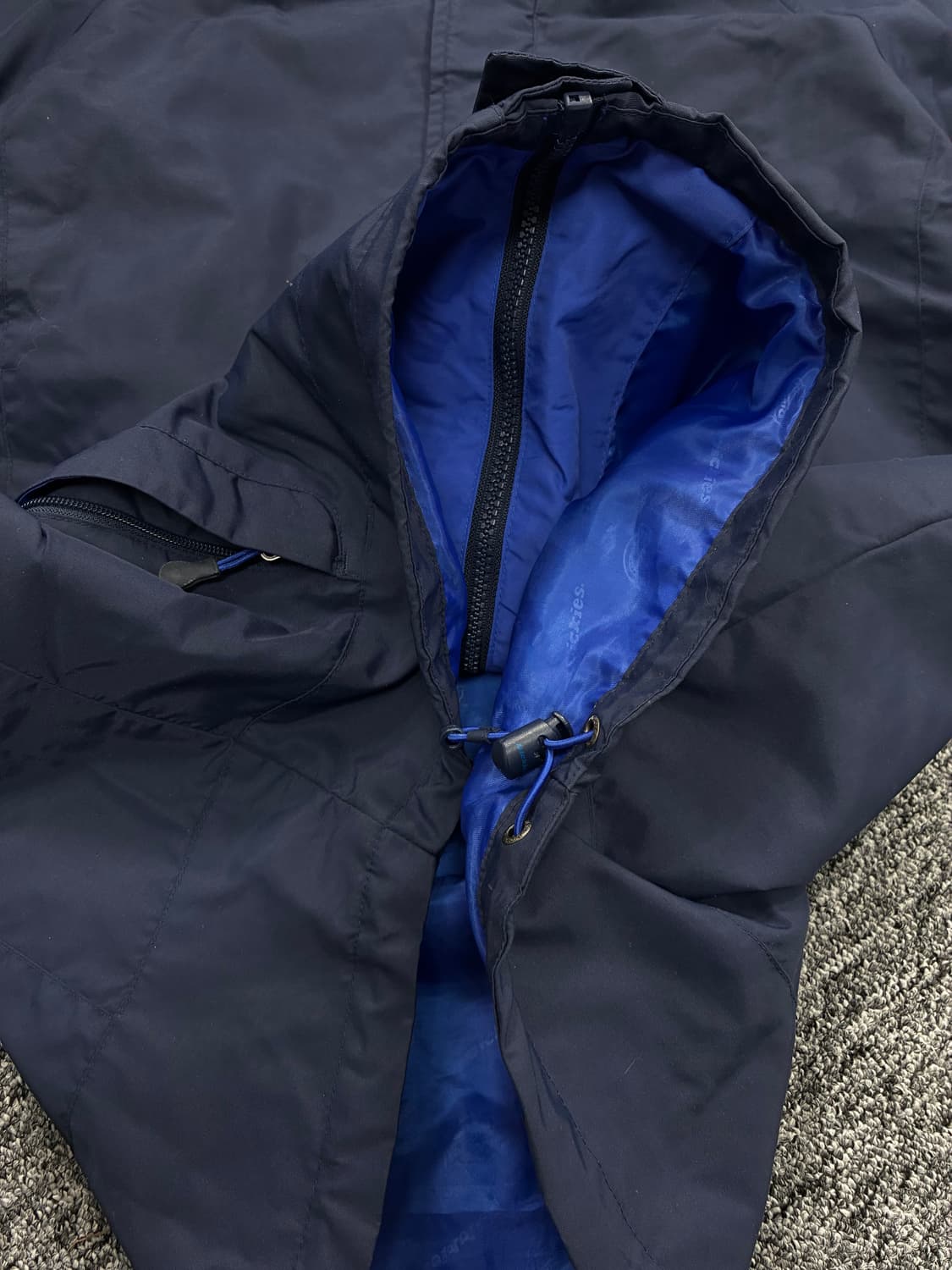 디키즈 스몰로고 네이비 바람막이 M 상품이미지10