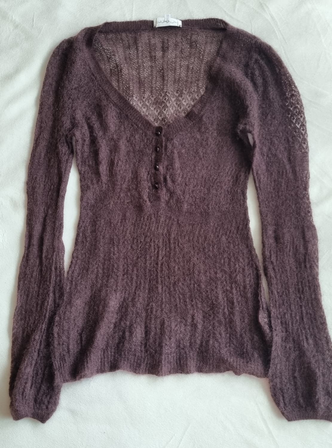 빈티지 모리걸 하구미 니트 상품이미지1