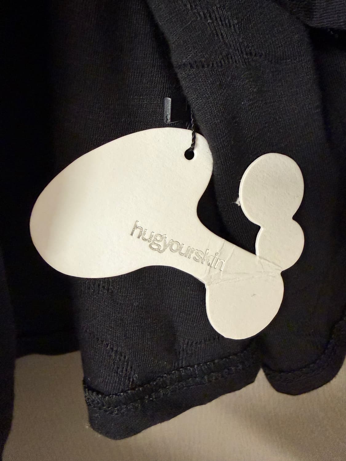 허그유어스킨 star flayered midi skirt (black) 상품이미지3