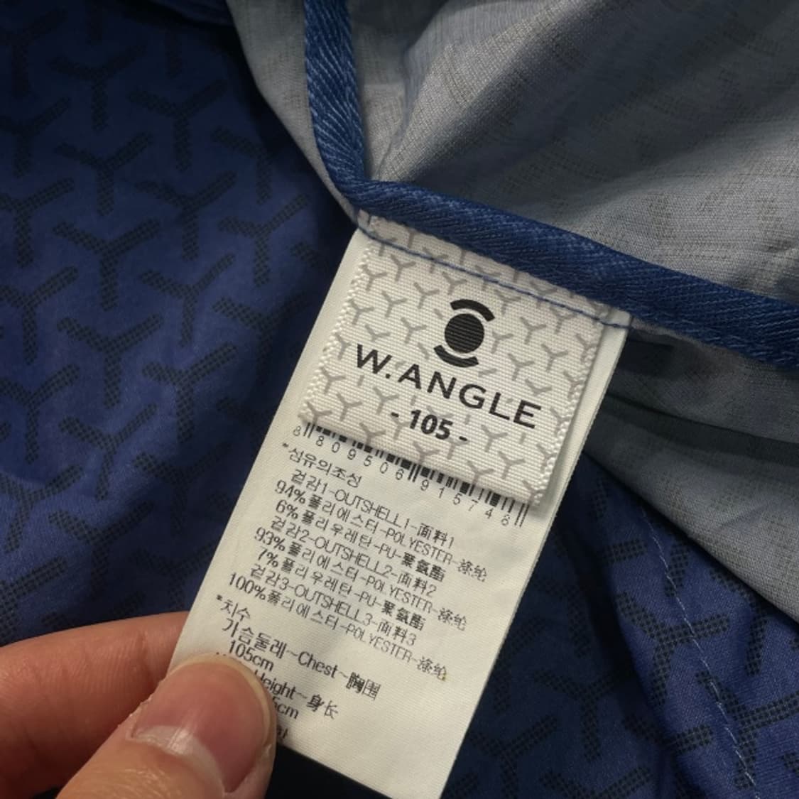 105 와이드앵글 반팔 골프 자켓  상품이미지3