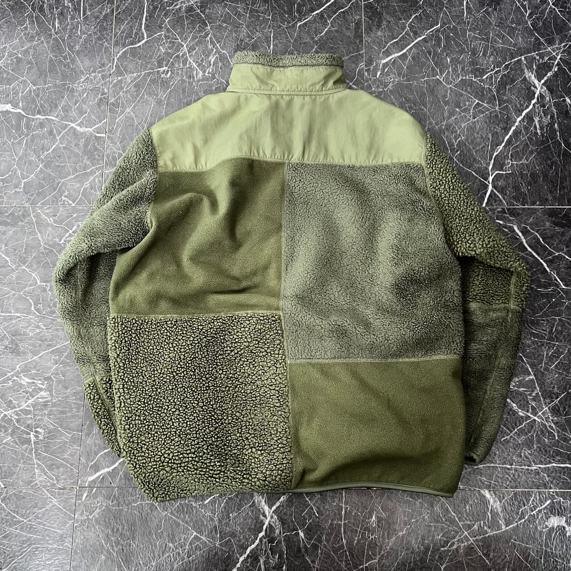 엔지니어드 가먼츠 x 유니클로 투웨이 플리스 자켓 카키 상품이미지4