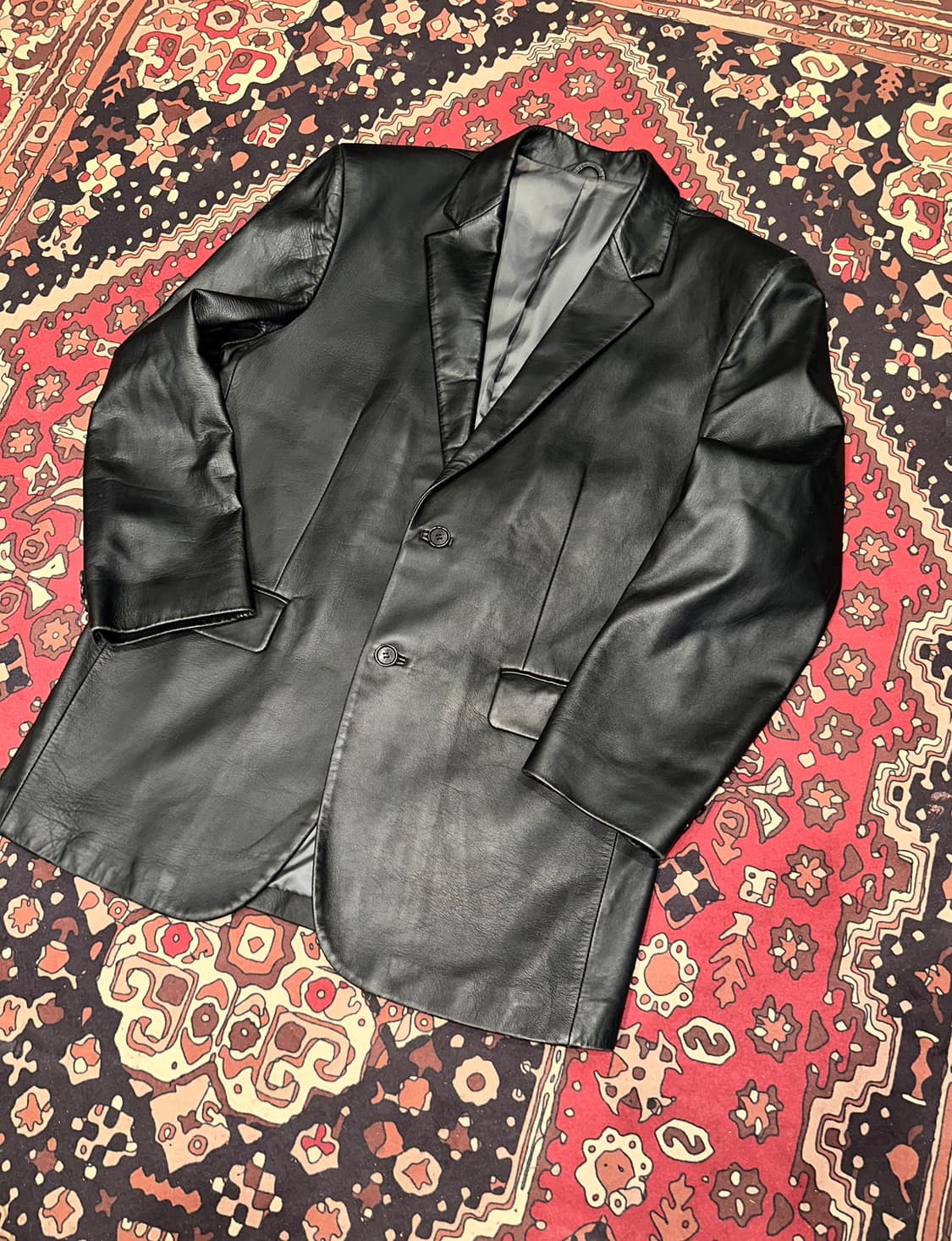 ( L-XL ) 가죽마이 가죽자켓 레더자켓 가죽블레이저 블레이져 상품이미지2