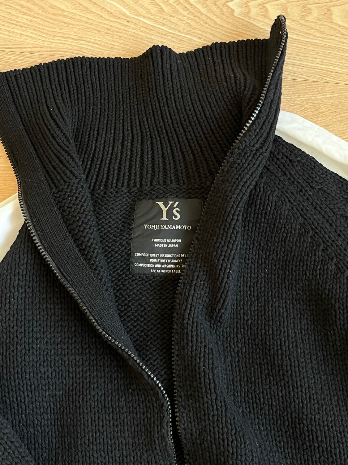 Y’s yohji yamamoto zip - up 상품이미지2