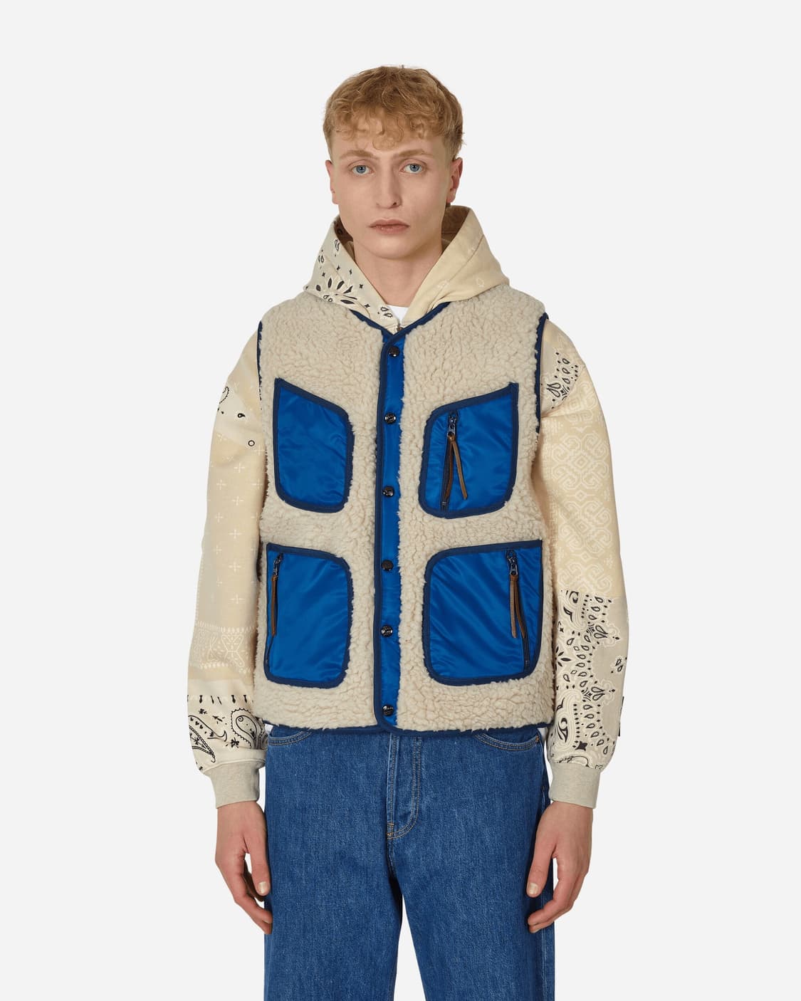 kapital fleece vest 상품이미지8